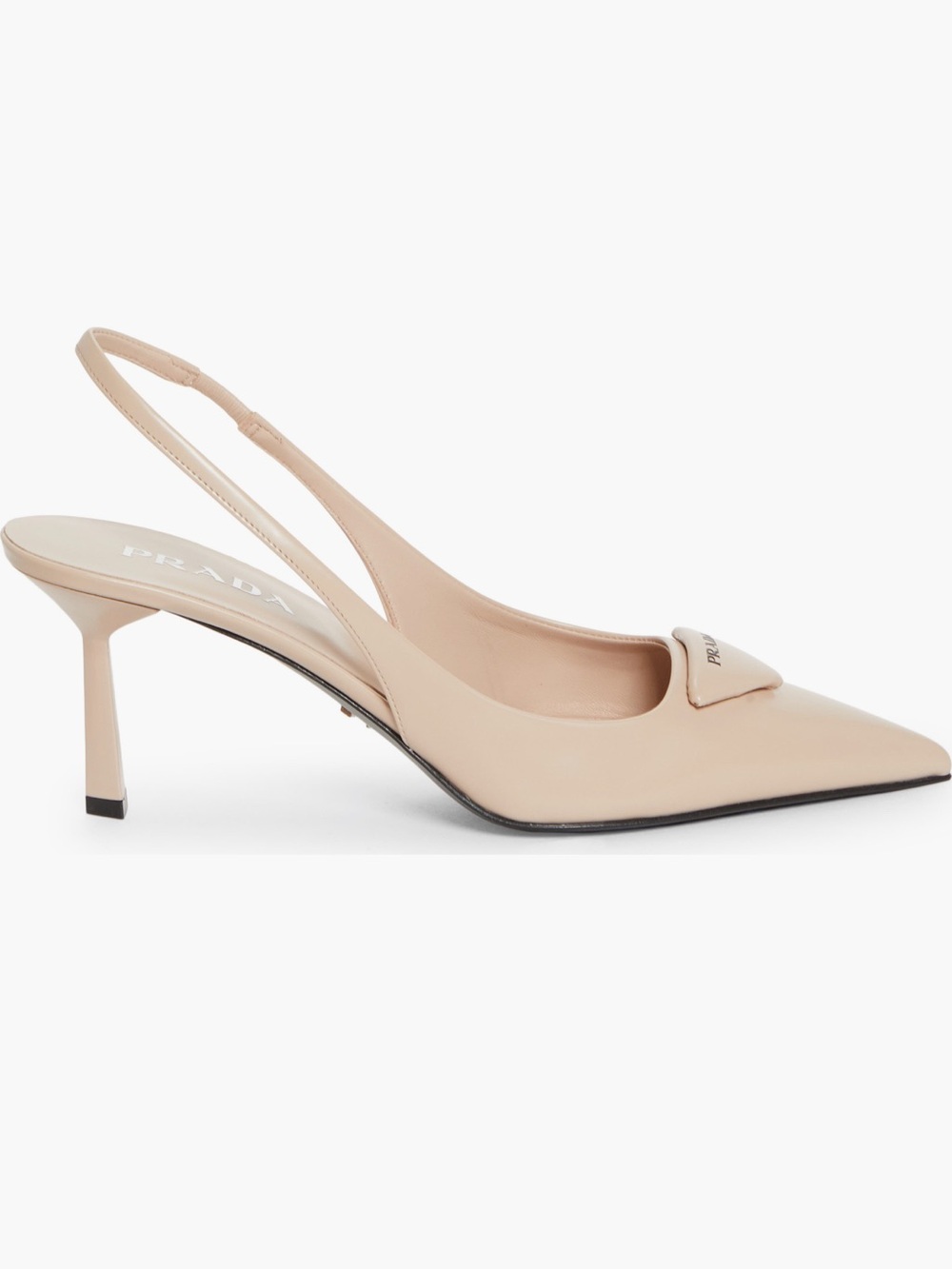 Prada Modellerie Pointed Toe Slingback Pump Size 38.5 - Picture 3 of 8